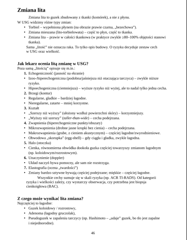 Twój opis USG tarczycy: Jak go czytać i w pełni rozumieć [E-book]