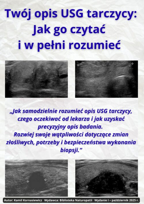 E-book: Twój opis USG tarczycy – jak czytać i w pełni rozumieć