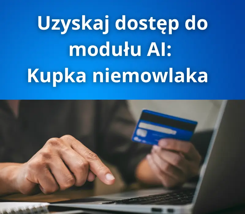 Uzyskaj dostęp do modułu AI Kupka niemowlaka